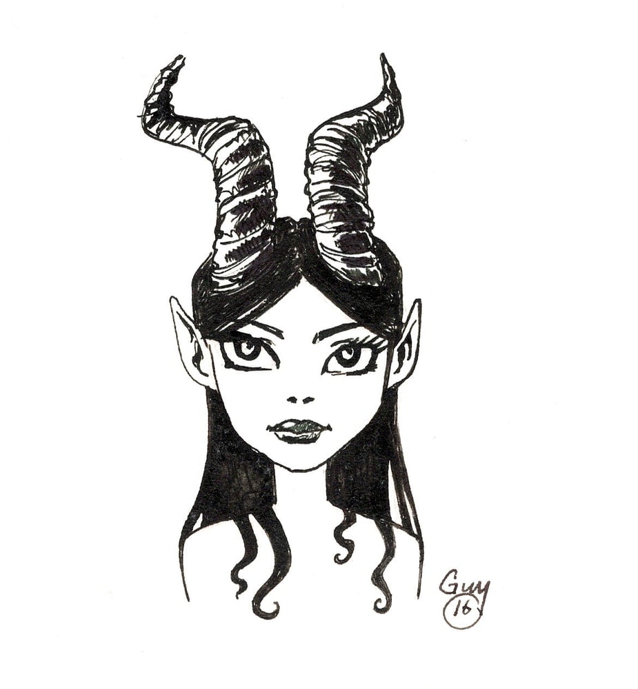 Image of Monster Girl (5x6.5)