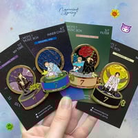Image 1 of [INDIVIDUAL] MOTS 7 Music Box - Vocal Line Enamel Pin 🎼