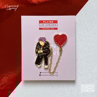 Image 2 of [INDIVIDUAL] Pew Pew Rap Line Enamel Pin ❤️