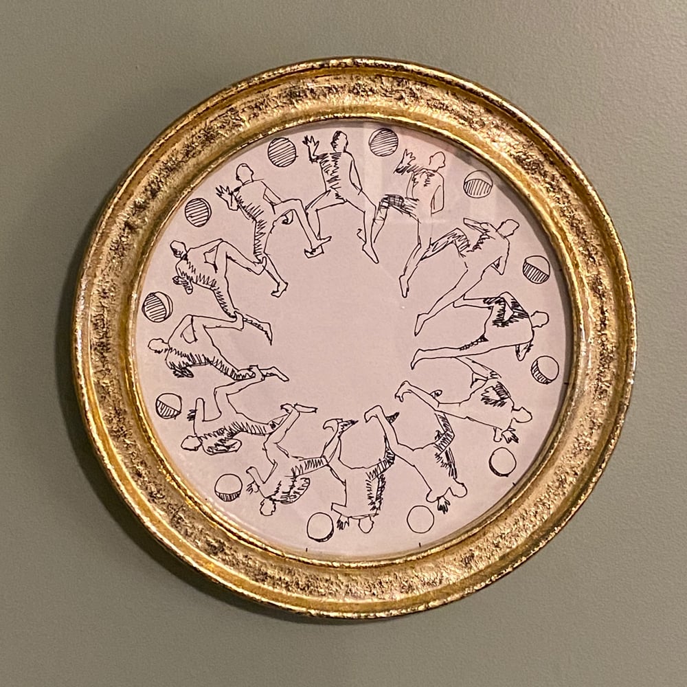 Image of Augmented Phenakistoscope: crawling out of the crib