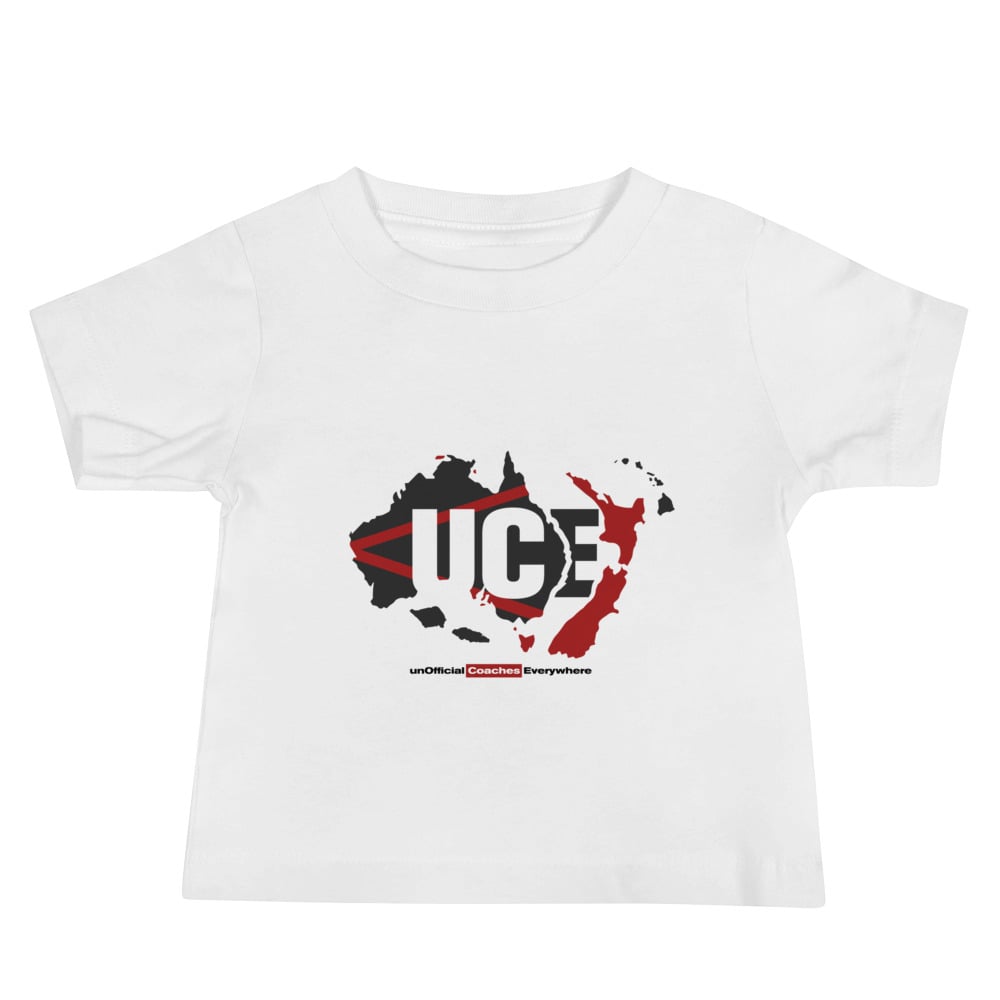 Image of Baby "UCE" Jersey Short Sleeve Tee (White)