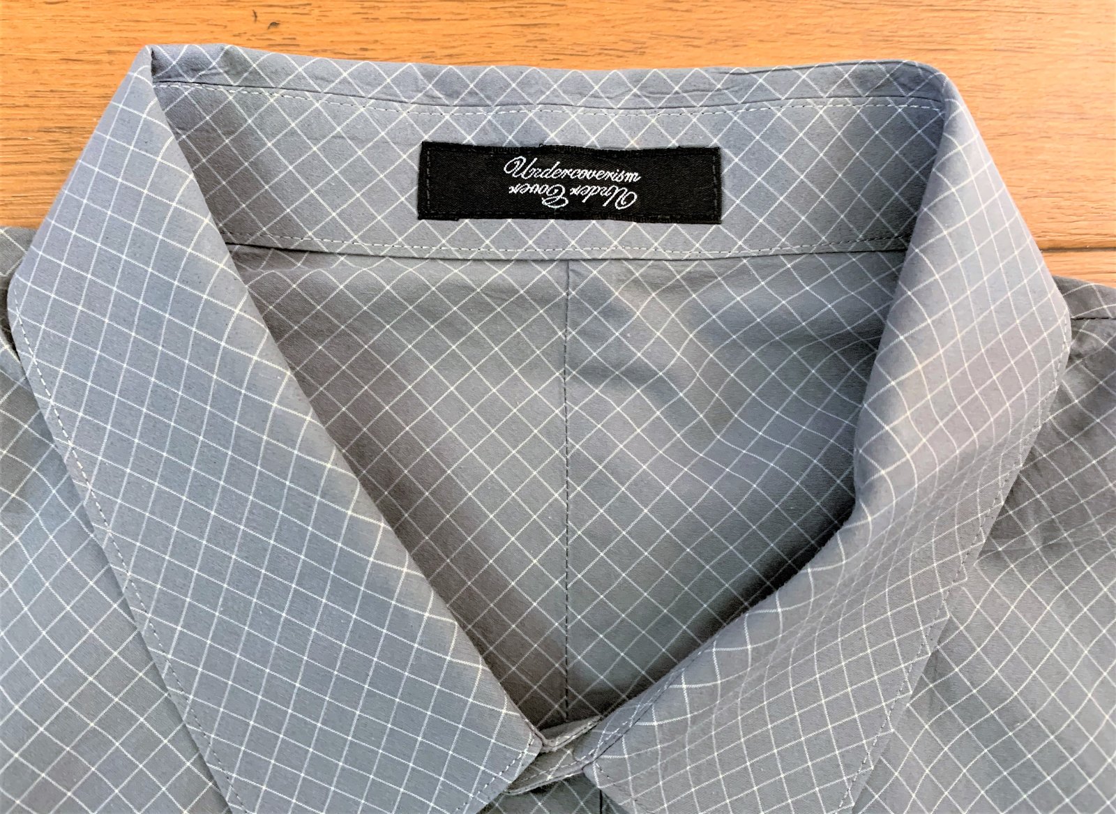 Undercover 2011ss underman button down shirt, size 3 (fits M Undercover 2011ss underman button down shirt, size 3 (fits M