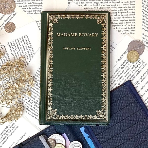 Image of Madame Bovary, Green Book Wallet