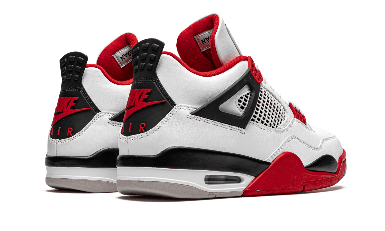 Image of Nike Retro Air Jordan 4 "Fire Red" 