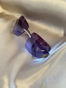 Image 1 of Purple 90’s Chanel Sunglasses