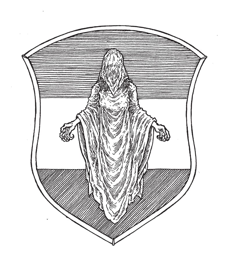 Image of WISDOM - Coat of arms original artwork (Netherlands)