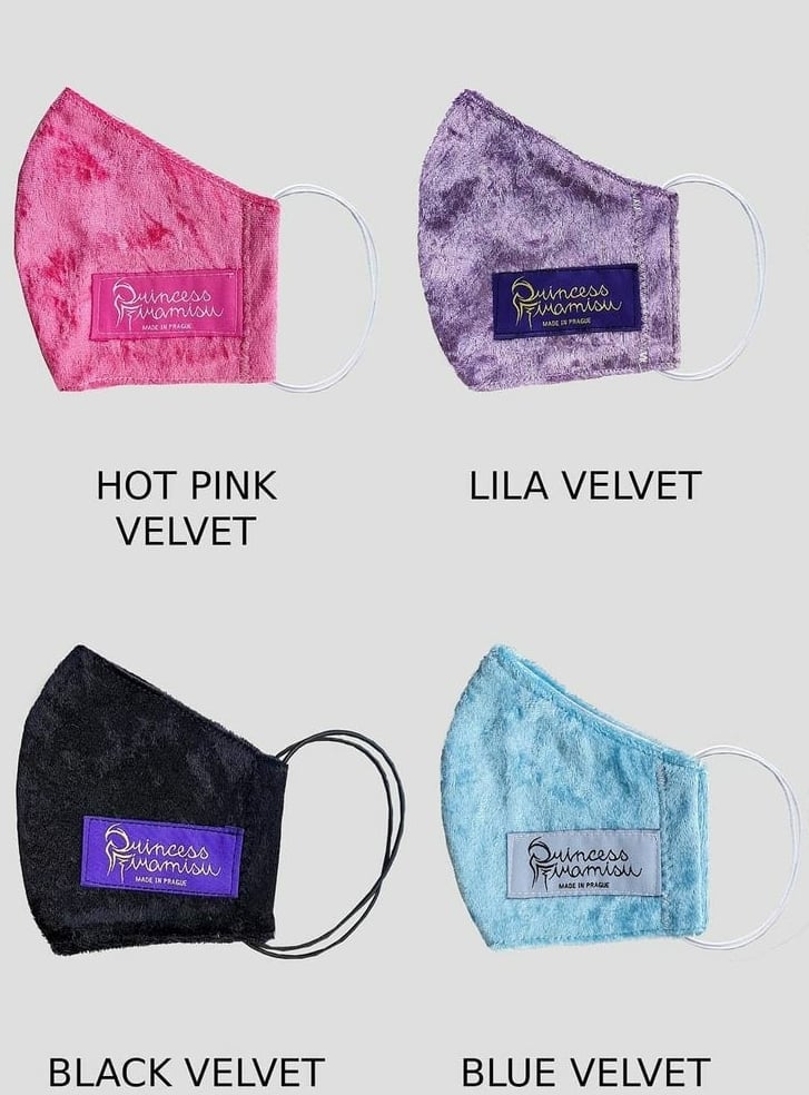 Image of Velvet face mask