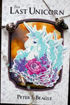the Last Unicorn flowers vinyl sticker