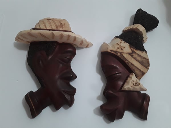 Image of Caribbean Man and Woman 7 inch 