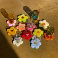 Set of 4 coasters (assorted colors) 