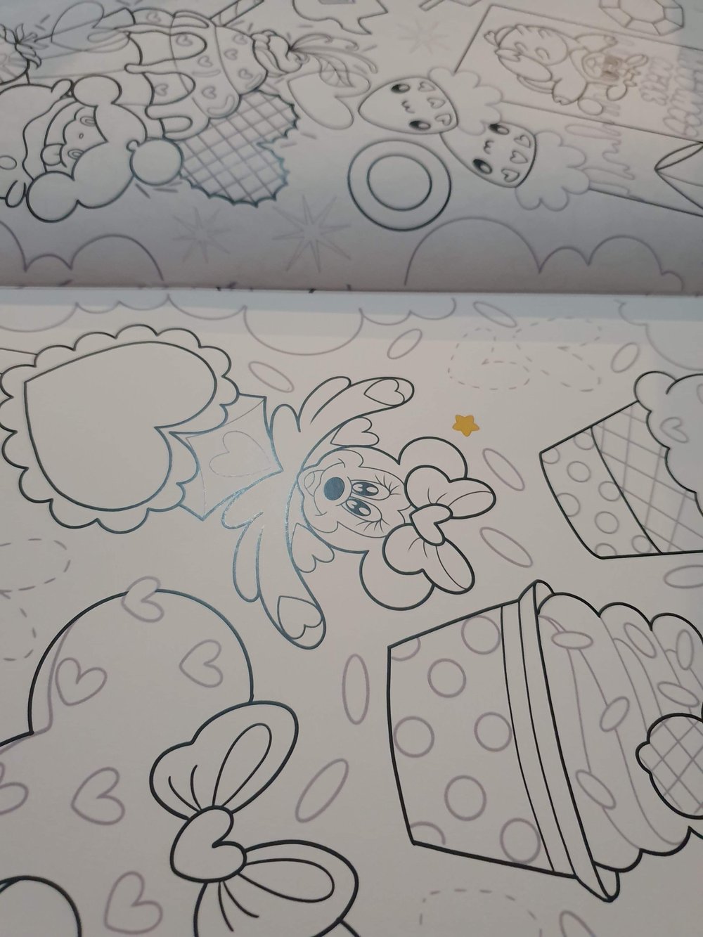 A4 colouring book
