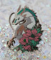 Haku Dragon Enamel Pin