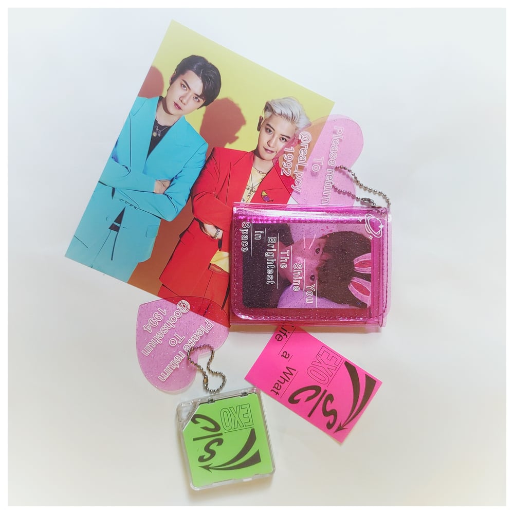 Image of EXO SC 'CLOSER TO YOU' JELLY WALLET