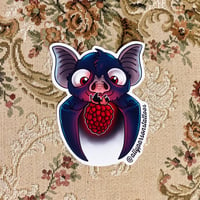 Raspberry Bat Sticker