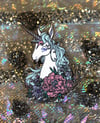 The Last Unicorn enamel pin