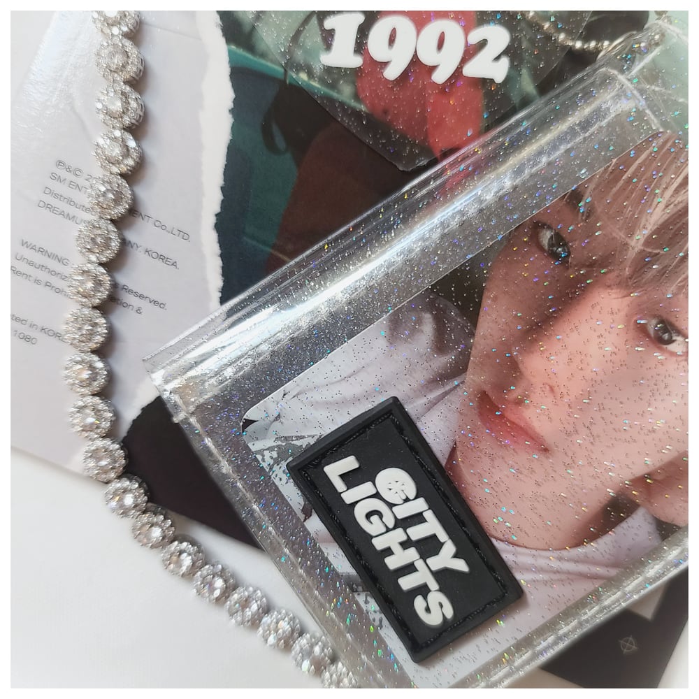 Image of BAEKHYUN CITY LIGHTS JELLY WALLET 