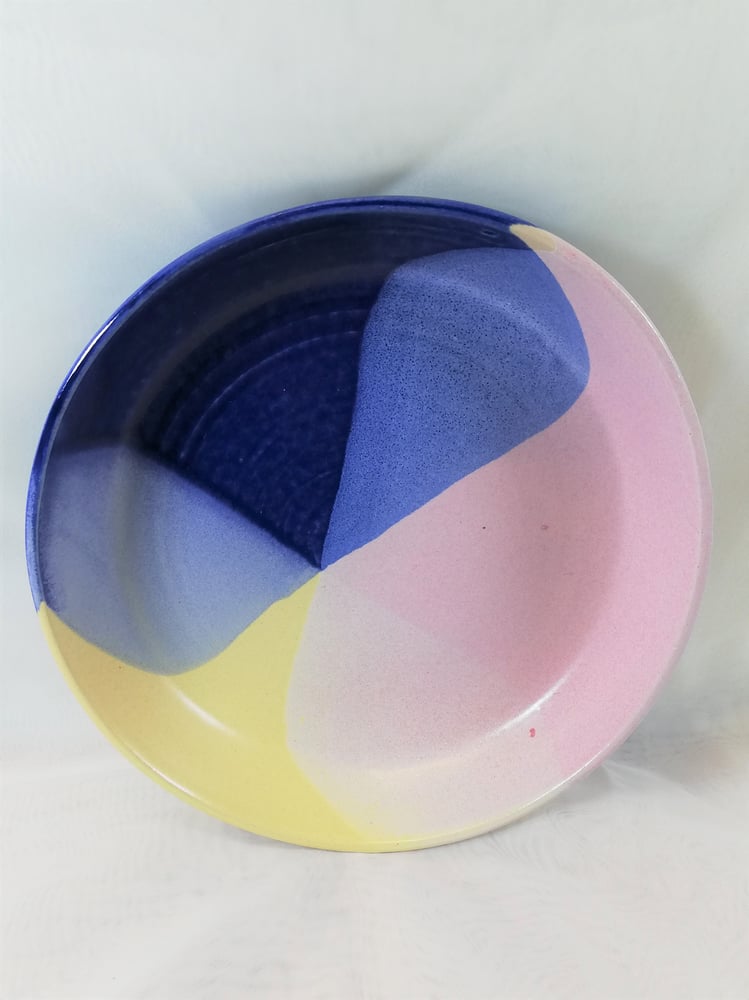 Image of Wide 3 glaze bowl