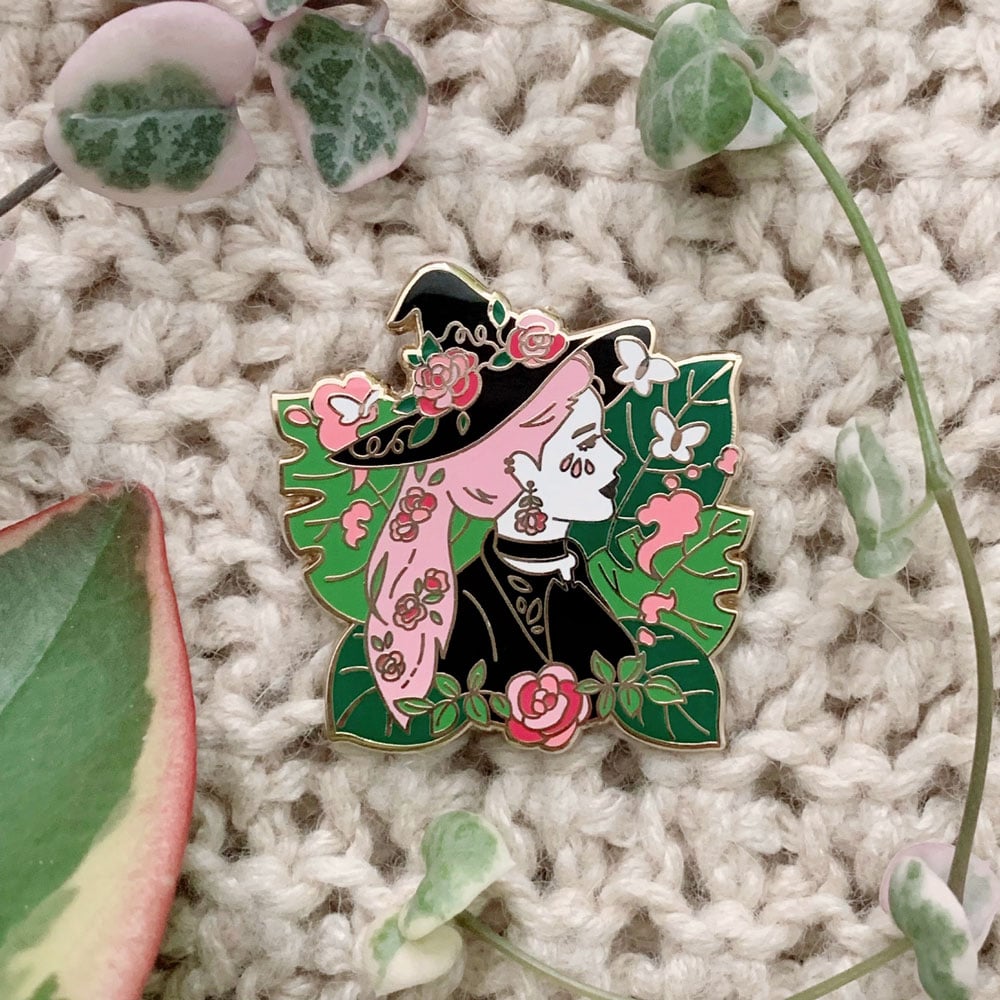 Plant Witch Pin