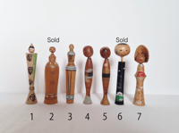 Image 1 of Tiny Kokeshi 6