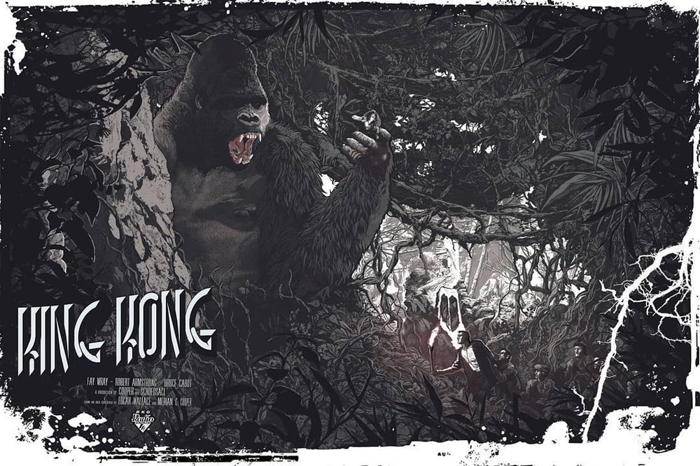 2018 KING KONG Limited Edition Print by AJ Frena