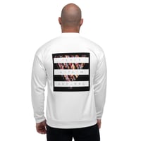 Image 2 of Heart Anthem Unisex Bomber Jacket