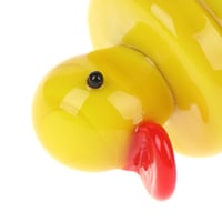 Image 4 of Rubber Ducky Glass Carb Cap  Glass Yellow Duck  4MM