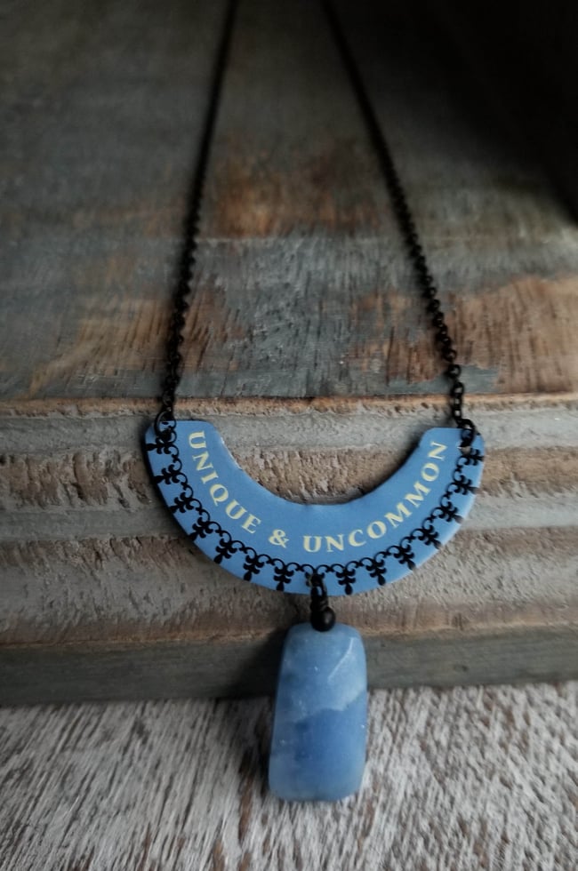 Unique and Uncommon - Blue  Chalcedony