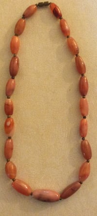 Image 1 of Necklace rose stone