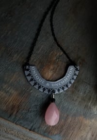Unique + Uncommon  Necklace - Pink Jade