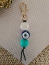Evil Eye keyrings/bag tags