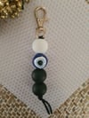 Evil Eye keyrings/bag tags