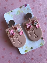 ‘Frida’ earrings - rose gold 