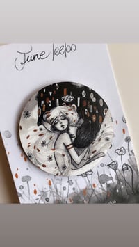Image 3 of 1 wooden Pin : Hades & Persephone