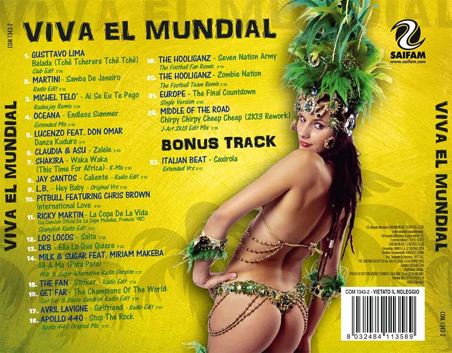 COM1343-2 // VIVA EL MUNDIAL (CD COMPILATION)