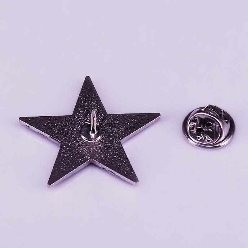 Blackstar Glitter Bowie Badge