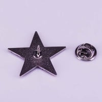 Image 4 of Blackstar Glitter Bowie Badge