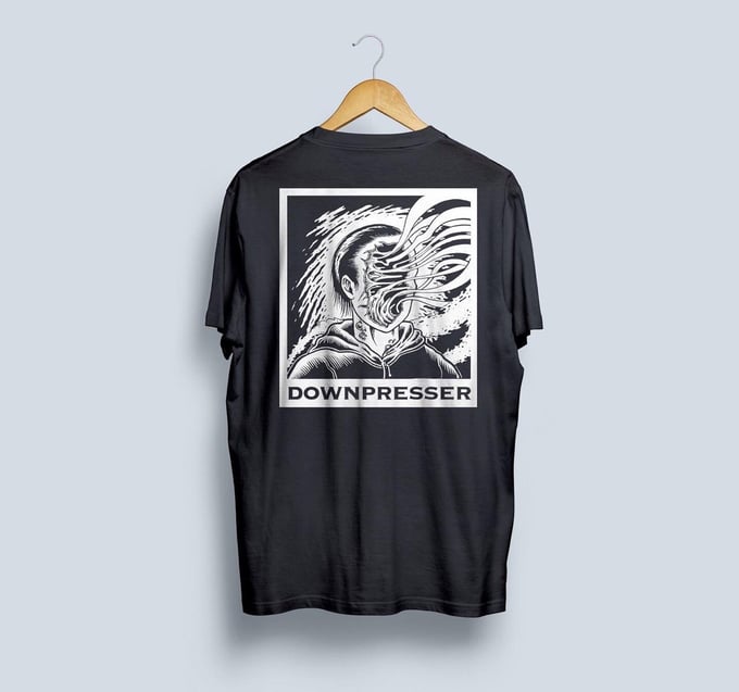 Image of Downpresser Black T-shirt