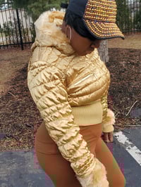 Image 3 of GOLDIE BOMBER JACKET 