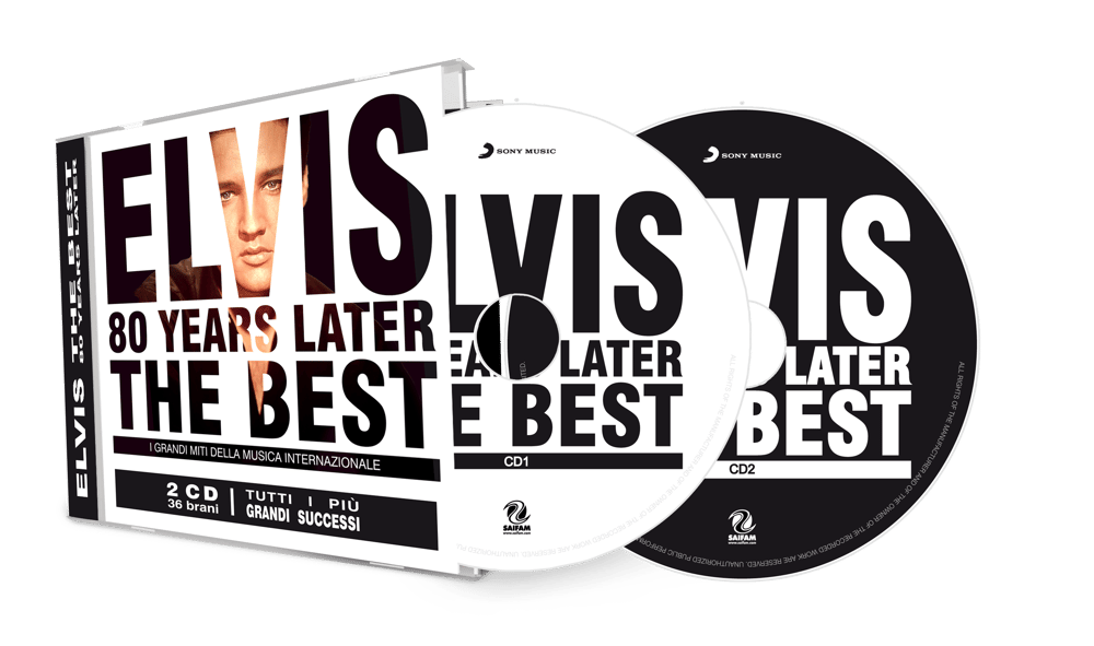 COM 1365-2 // ELVIS PRESLEY - ELVIS THE BEST 80 YEARS LATER (2 CD COMPILATION)