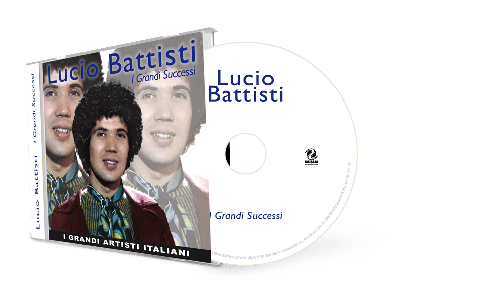 COM1369-2 // LUCIO BATTISTI - I GRANDI SUCCESSI (CD COMPILATION)