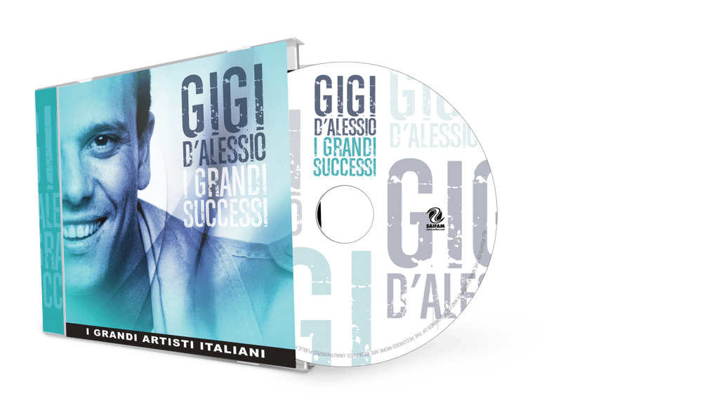 COM1373-2 // GIGI D'ALESSIO - I GRANDI SUCCESSI (CD COMPILATION)