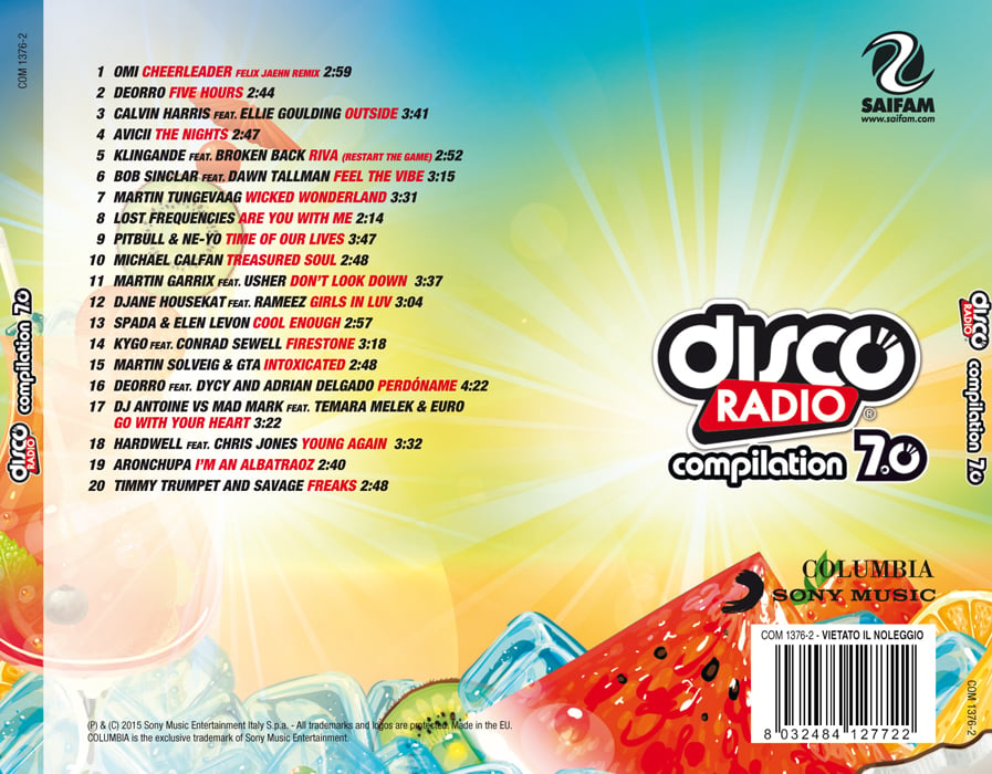 COM1376-2 // DISCORADIO COMPILATION 7.0 (CD COMPILATION)