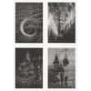 WORLD OF ILLUSORY WORLD OF PAIN RISOGRAPH PRINT SET by KATJA LIGHT