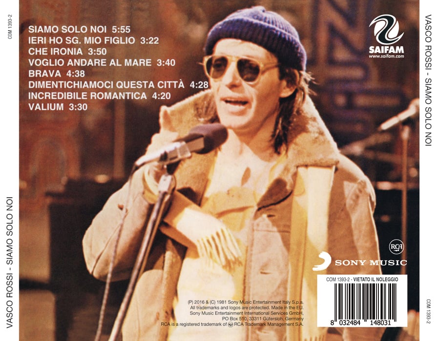 COM1393-2 // VASCO ROSSI - SIAMO SOLO NOI (CD COMPILATION)