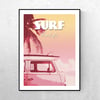 Affiche SURF Vanlife - 2 versions