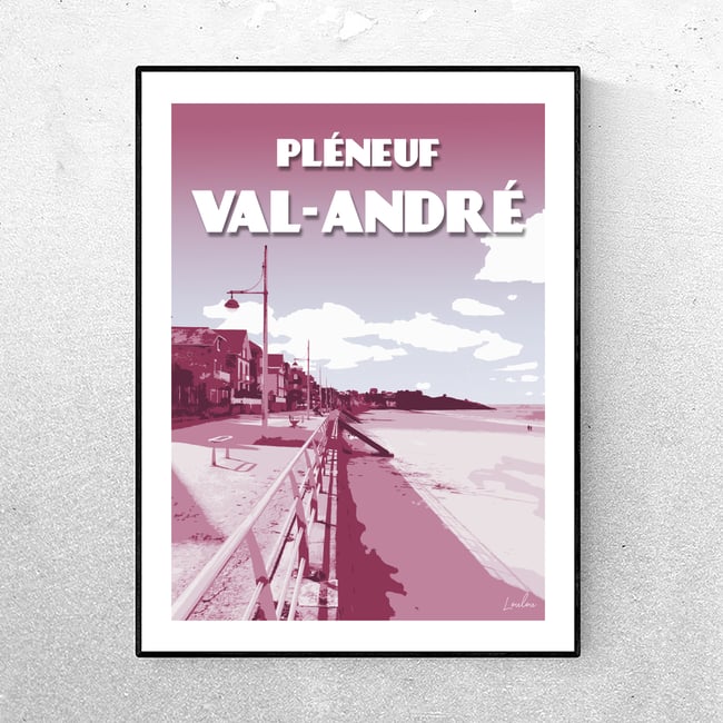 Affiche Pléneuf Val-André - 2 versions