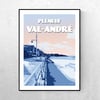 Affiche Pléneuf Val-André - 2 versions