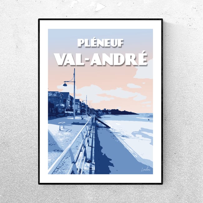 Affiche Pléneuf Val-André - 2 versions