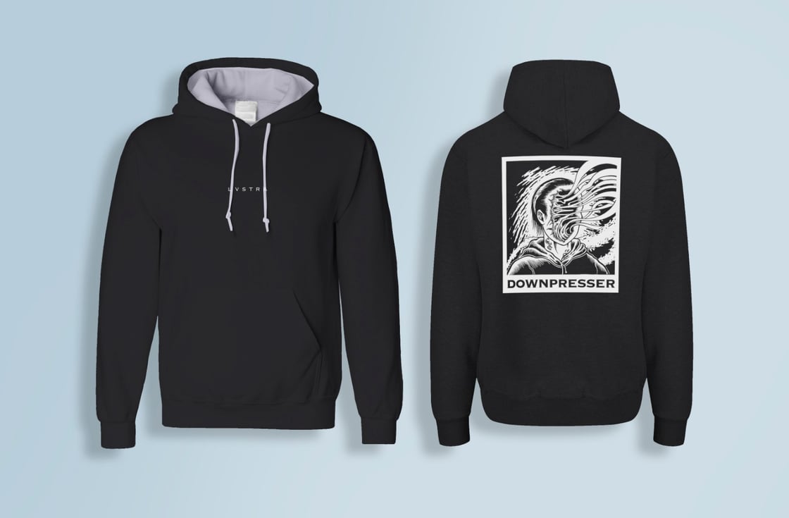 Image of Downpresser Black Hoodie