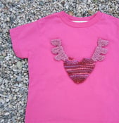 Image of Pink heart kids/toddler tee